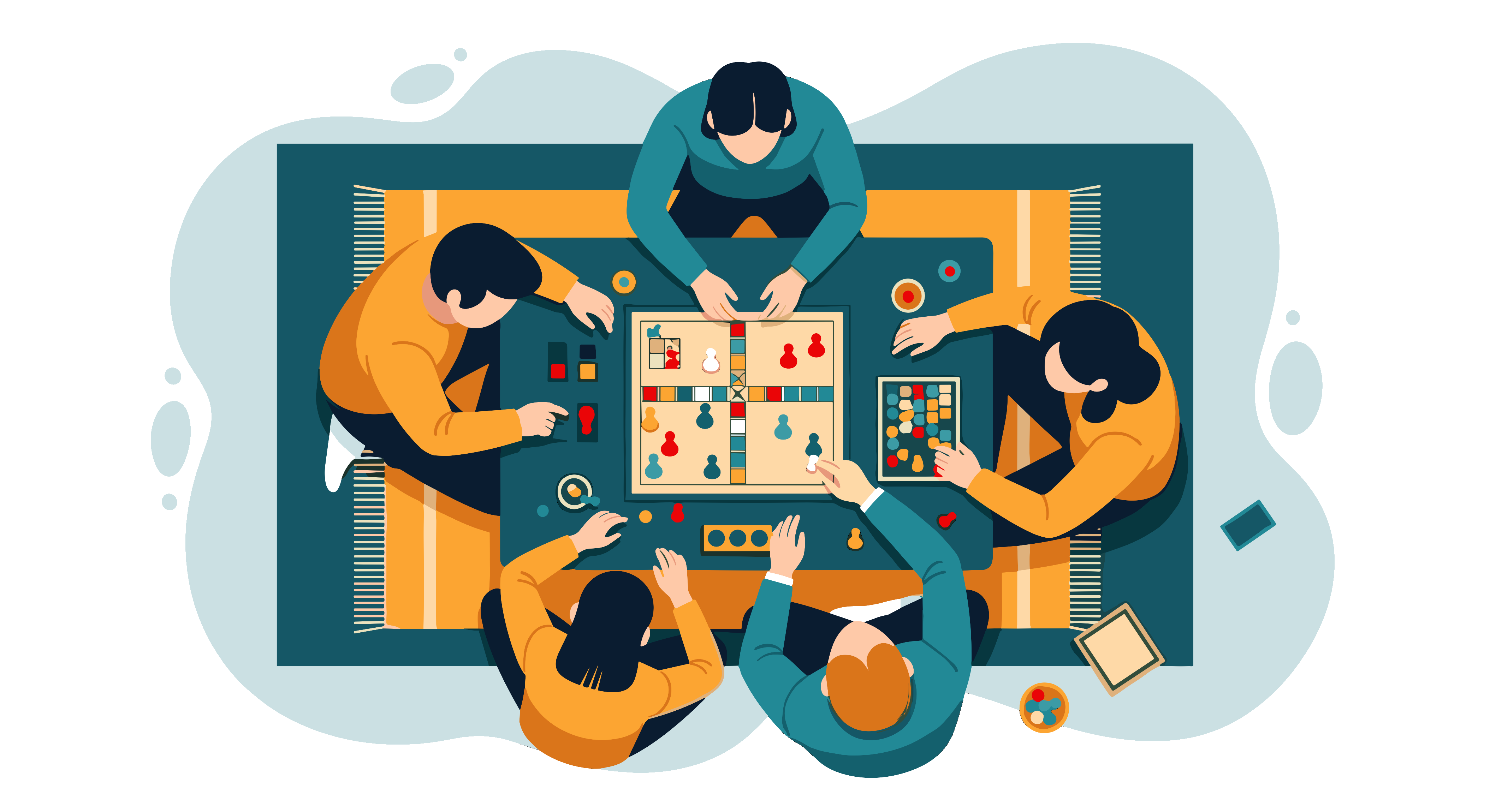 Peta dunia game papan